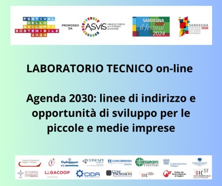 LABORATORIO TECNICO on-line Agenda 2030