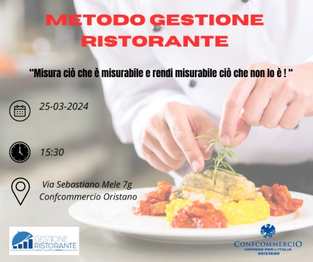 SEMINARIO GESTIONE RISTORANTE