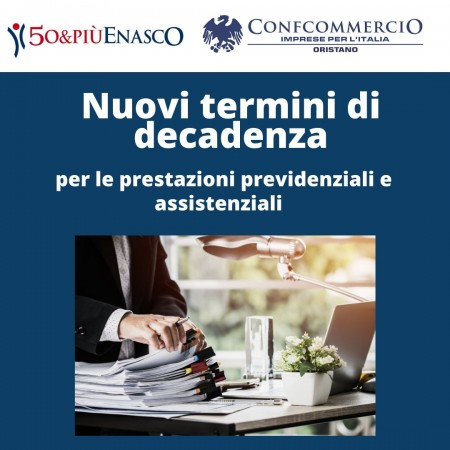 Dal patronato: Nuovi termini di decadenza per le prestazioni previdenziali e assistenziali