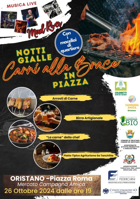 Notti gialle – carni alla brace in Piazza con i macellai di quartiere