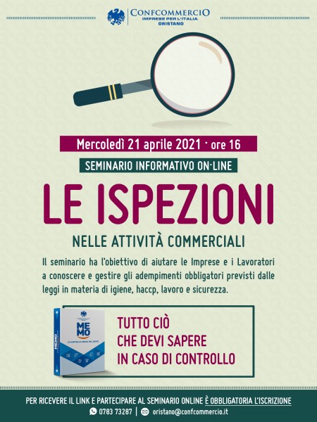 Le ispezioni nelle attività commerciali