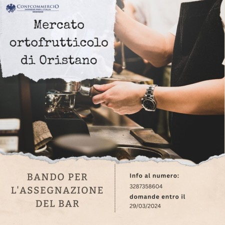 Agraltirso: individuato il gestore del bar- punto ristoro del Mercato Ortofrutticolo