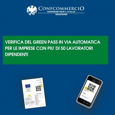 Verifica del Green Pass in via automatica per le imprese con più di 50 dipendenti