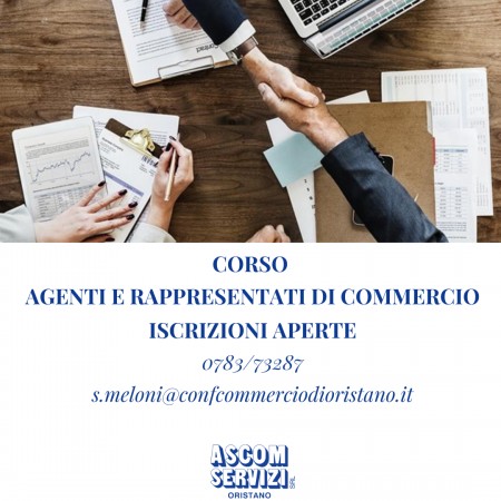 CORSO AGENTI E RAPPRESENTANTI DI COMMERCIO – PROROGA ISCRIZIONI