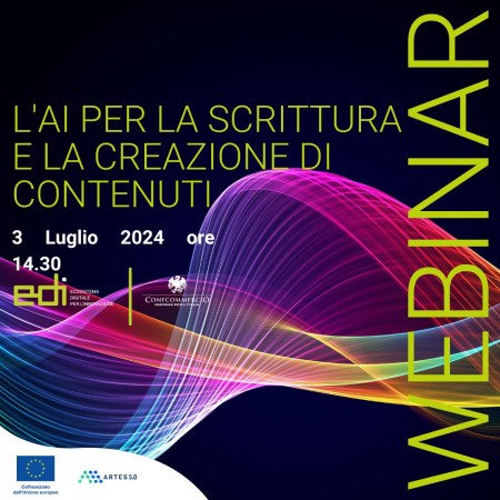 L’AI PER LA SCRITTURA E LA CREAZIONE DI CONTENUTI