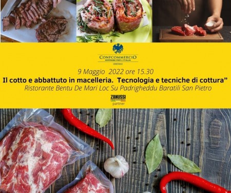 Il cotto e abbattuto in macelleria. Tecnologia e tecniche di cottura.