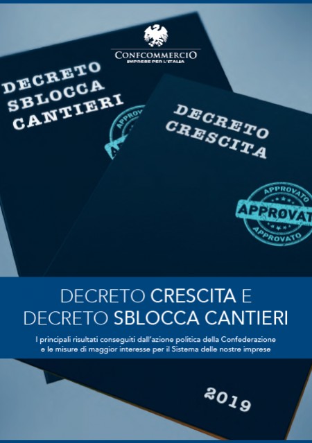 Informativa sui Decreti “Crescita” e “Sblocca cantieri
