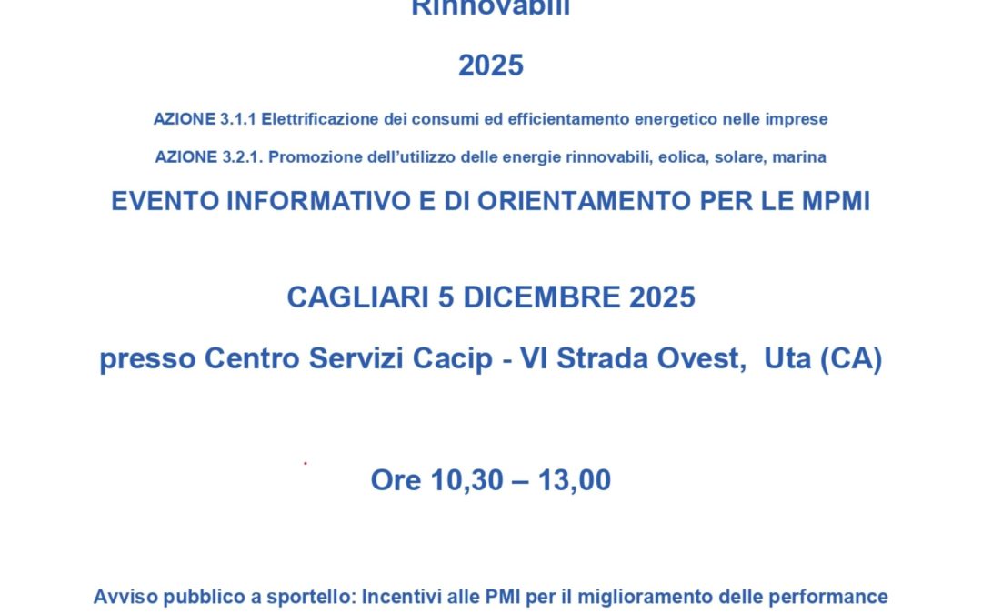 Avviso informativo bando efficentamento energetico