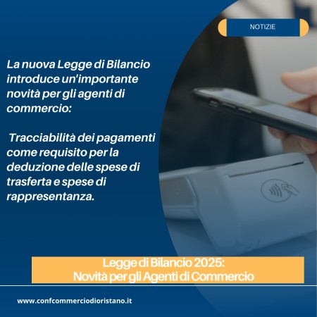 Novita’ legge di bilancio 2025 tracciabilita’ delle spese di rappresentanza